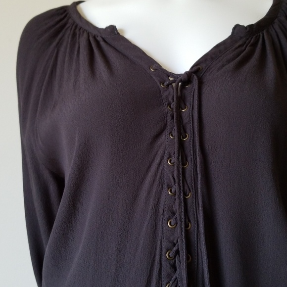 Olivaceous Long Sleeves Dress - Size Medium - Picture 4 of 8